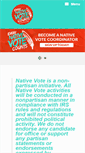 Mobile Screenshot of nativevote.org